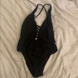 6 Shore Road | Black one-piece